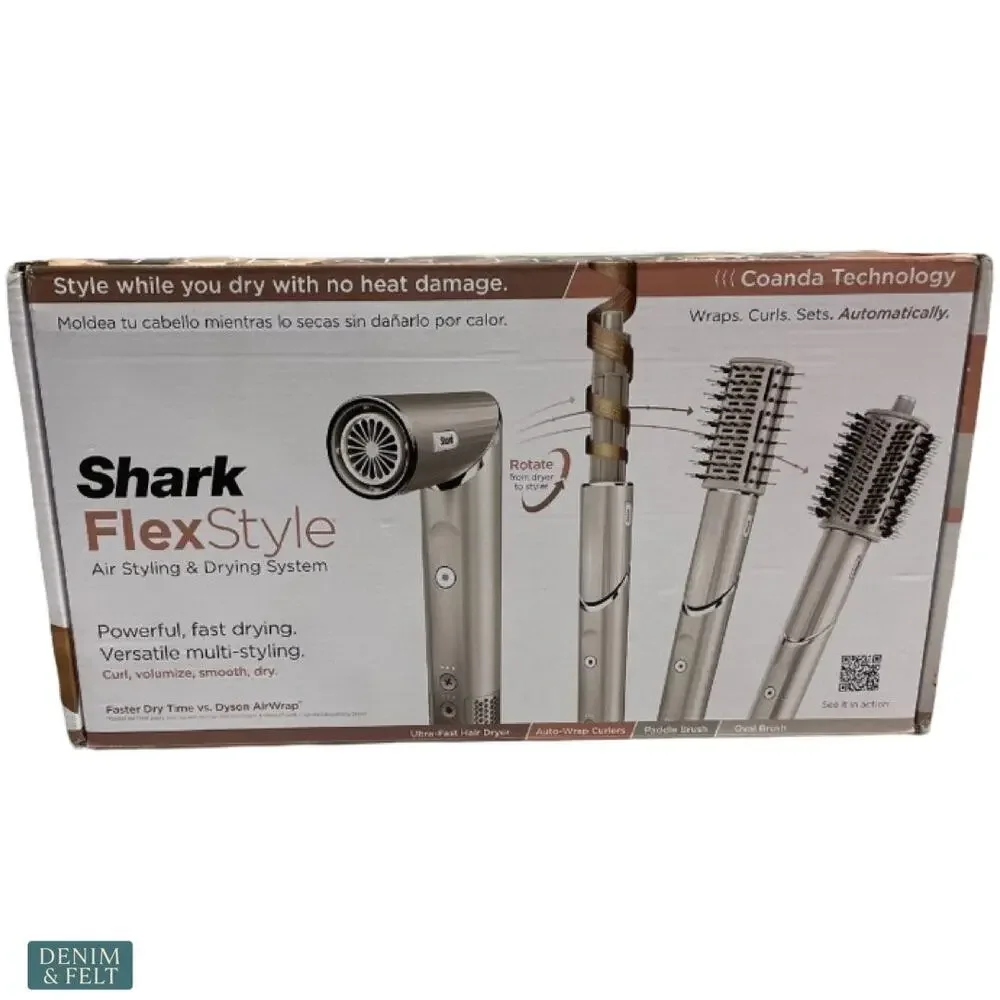 NEW‎ Shark FlexStyle Air Styling & Drying System Multi-Styler Curler Blowout Set